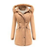 Resi | Warmer Wintermantel – Beige