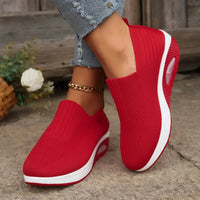 Mira | Orthopädische Komfortschuhe zum Reinschlüpfen – Rot