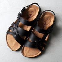 Elegante Bequeme Damen Sandalen – Schwarz