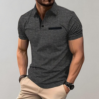 Pavel | Herren Polohemd – Grau