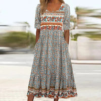 Henrietta | Damen Böhmisch Kleid – Sonnige Serenade