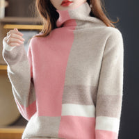 LOUISE – Damenpullover für stilvolle Wärme – Rosa