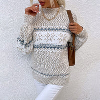 ANDIE | Warmer Herbstpullover mit angenehmem Tragegefühl – Hellgrau