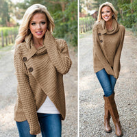 LAURENE | Elegant gestrickter Pullover – Beige