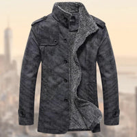 Poiness | FluffLux Komfort Jas – Grau