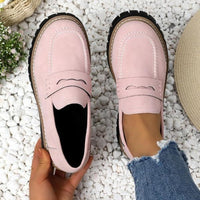 VIVIEN - MOKASSINSCHUHE – Rosa