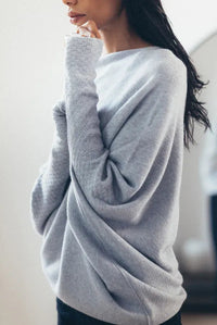 Sophia | Weicher Vielseitiger Pullover – Grau