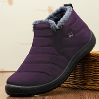 Cosmo - Flauschige Winterschuhe – Lila