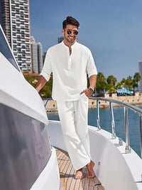 Modernes Herren Business Outfit – Weiß