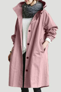 Rachele | Leichte wasserdichte jacke – Rose