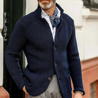 RAPHAEL · BLAU CARDIGAN – Blau
