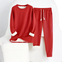 Lilly - Thermofleece-Set – Rot