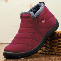Cosmo - Flauschige Winterschuhe – Rot