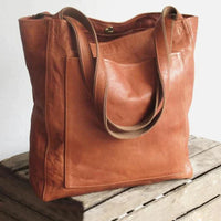 Lorena | Stilvolle Ledertasche – Braun