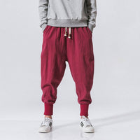 Riku | Bequeme Haremhose – Rot