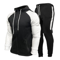 Eynira | PowerFlex Pro Trainingsanzug für Herren – Ideal für Training und Freizeit – Schwarz