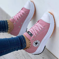 Doreen | Orthopädische Trend Sneaker – Rosa