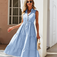 Charlotte | Elegantes Sommerkleid – Blau