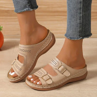 Jasmine | Verstellbare Sandalen™ – Beige