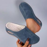 Mare | Orthopädische Hausschuhe für Damen – Blau