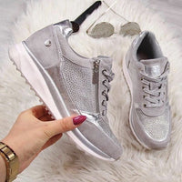 Heidi-Mode | Leichte und Bequeme Schuhe – Silber