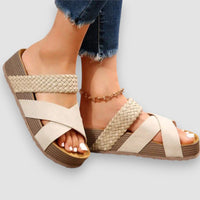 Sibyl | Orthopädische Modesandalen – Beige