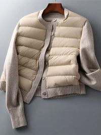 Beslera | Stylische und Wärmende Damen-Pufferjacke – Kaki