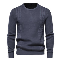 Felix | Stylischer Strickpullover für kalte Tage – Grau