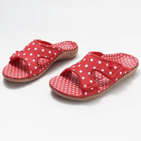 Donnabelle Sandalen - Bequeme Orthopädische Sandalen – Rot