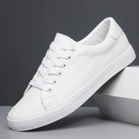 Classic Leather Shoes – Weiß