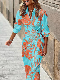 Heidi | - Wickelsommerkleid – Hellblau