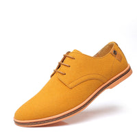 Heidi-Mode | Bequeme Wildlederschuhe mit Rutschfester Sohle – Camel