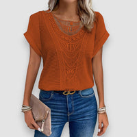 Mora | Elegante Bluse – Orange