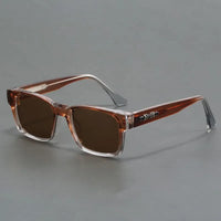 Maximilian | Elegante Polarisierte Sonnenbrille für Männer – Braun