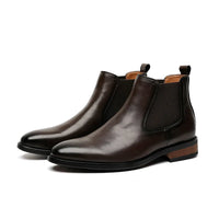 Chelsea-Stiefel im britischen Stil – Braun