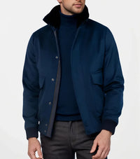 Kletavith | Neuer Casual-Herrenjacke im britischen Stil aus Baumwolle – Marine