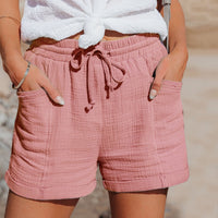 Sunray Baumwoll-Sommer-Shorts – Rosa