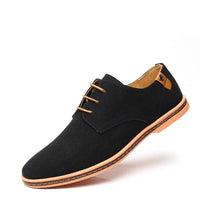 Heidi-Mode | Bequeme Wildlederschuhe mit Rutschfester Sohle – Schwarz