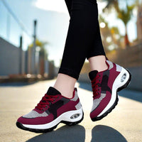 Riecker Sneakers | Trendige waldläufer Sommerschuhe mit weichem Fußbett für Frauen – Rot