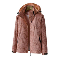 Lasielle | Rote Wasserdichte Jacke – Rosa