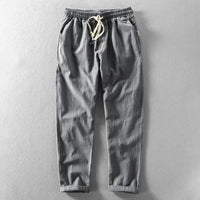 Boby - Drawstring-Sommerhosen – Grau