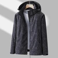 Lasielle | Rote Wasserdichte Jacke – Schwarz
