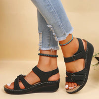Calyna | Orthopädische Sandalen™ – Schwarz (Fast ausverkauft!)