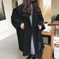 Hyvinth | Trenchcoat aus Wolle – Schwarz