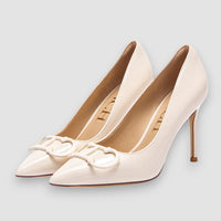 Cloë | Brillante Heels – Beige