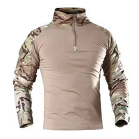 George | Armeepullover mit Reißverschluss – Beige