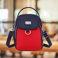 Marcella - Crossbody Tasche für Frauen – Rot Blau