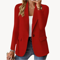 Laura | Eleganter Blazer – Rot
