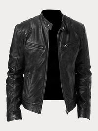 Gottfried® | Lederjacke – Schwarz