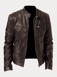 Lässige Jacke für Männer – Braun